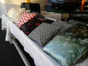 flea market pillows